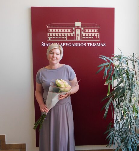Prisiekė garbingai eiti teisėjo pareigas 