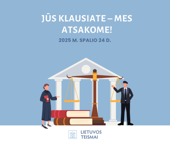 Kviečiame šiauliečius į nemokamas teisines konsultacijas Šiaulių apygardos teisme 